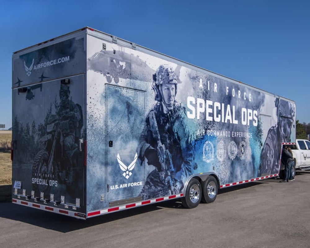 airforce special ops enclosed trailers