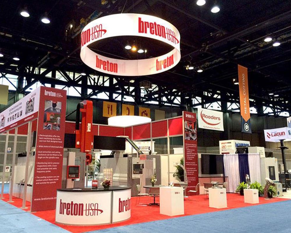 breton trade show displays