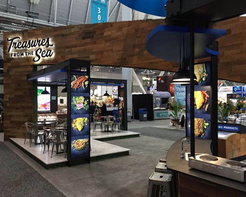 treasures trade show displays