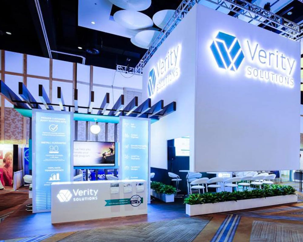 verity trade show displays