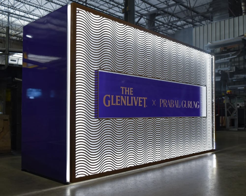 Glenlivet Wall - 3D Prop Fabrication