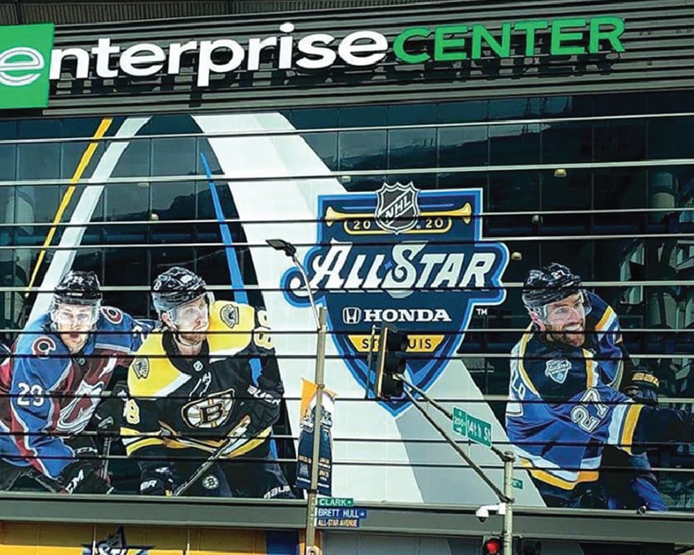 Indoor Outdoor Graphics - Exterior Graphics & Signs - Enterprise All-Star Game