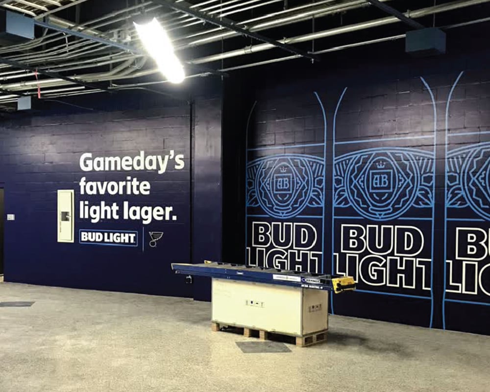 Indoor Outdoor Graphics - Wall Graphics - Wall Graphics -  Bud Light 2