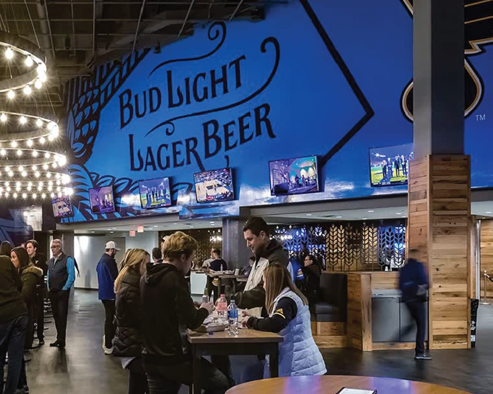 Indoor Outdoor Graphics - Wall Graphics - Wall Graphics -  Bud Light Lager 1