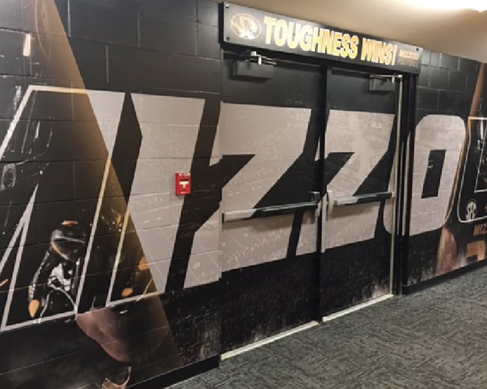 Indoor Outdoor Graphics - Wall Graphics - Wall Graphics -  MIZZOU Wall Graphics