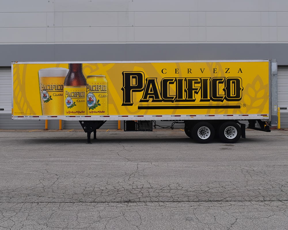 Pacifico vinyl car wrap