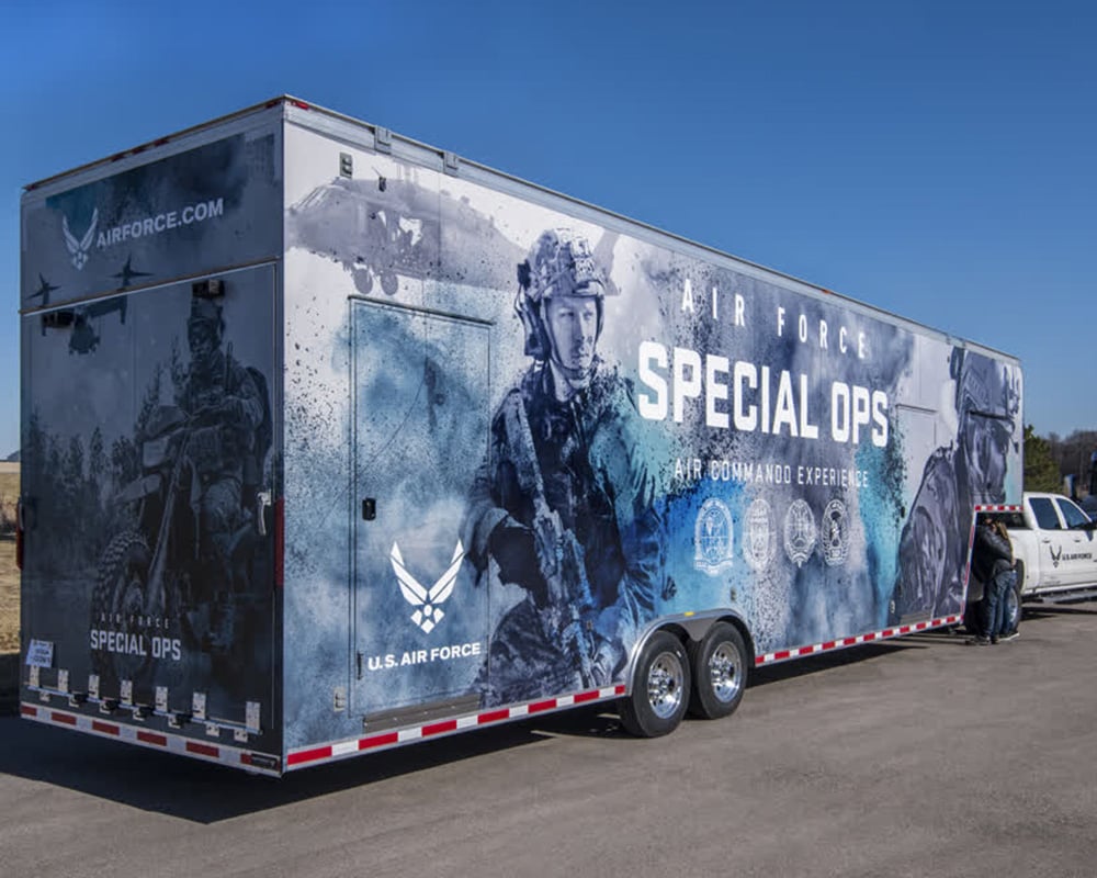 airforce special ops enclosed trailers