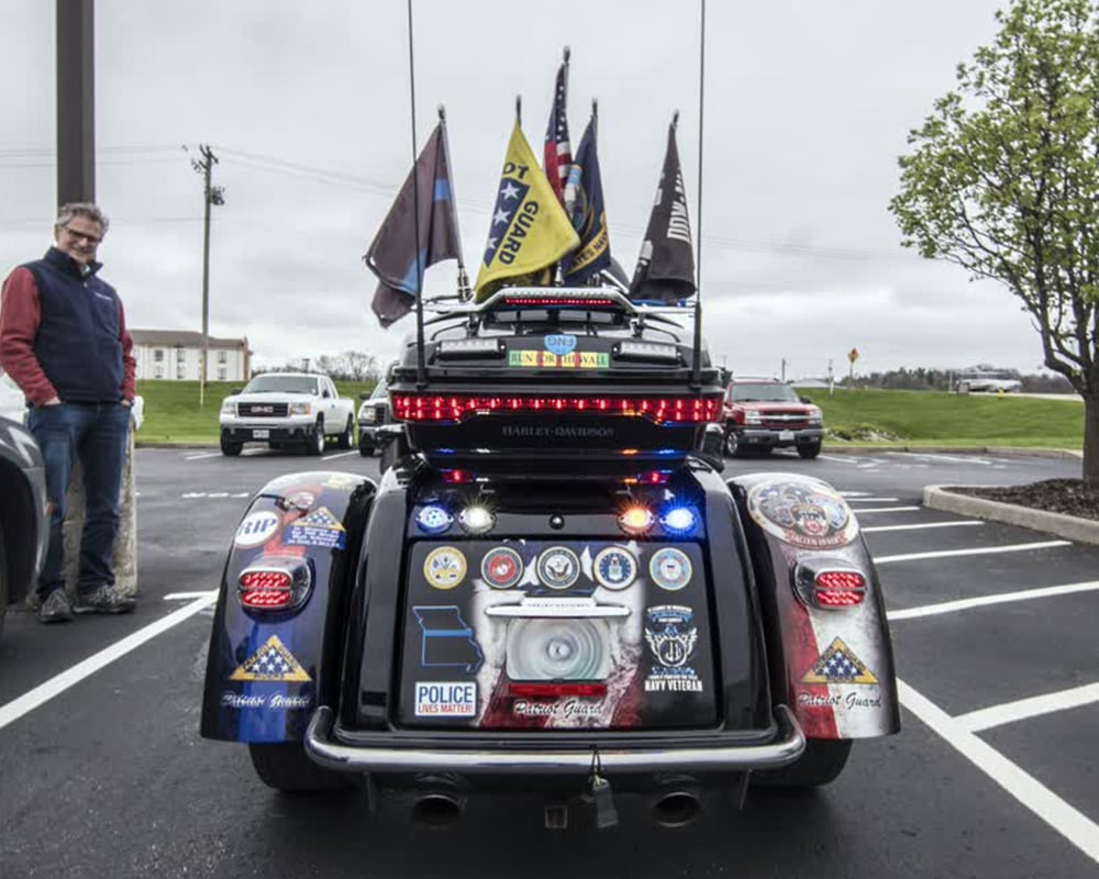 patriot guard vinyl car wrap