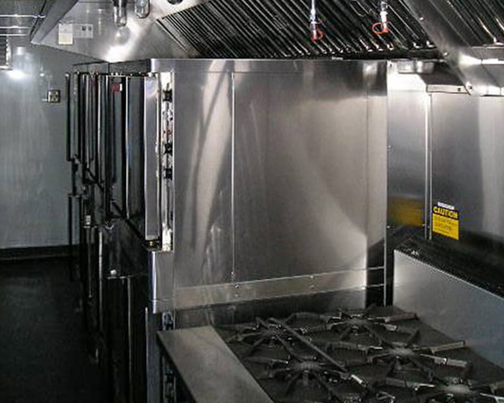 fire safe commercial mobile kitchen trailer truck