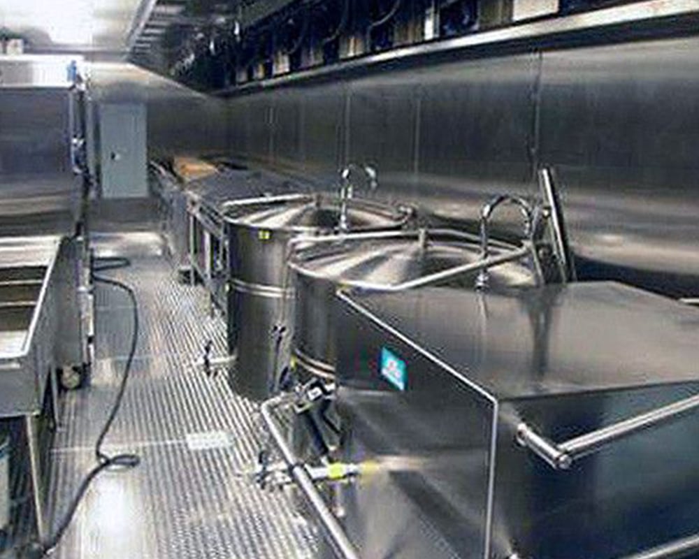 interior appliances commercial mobile kitchen trailer truck