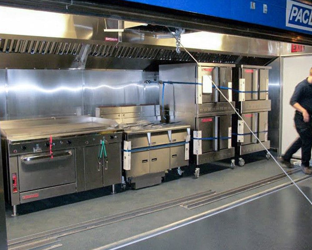 pac kitchen commercial mobile kitchen trailer truck