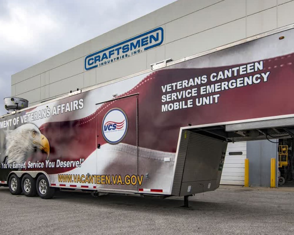 veterans canteen concession trailer