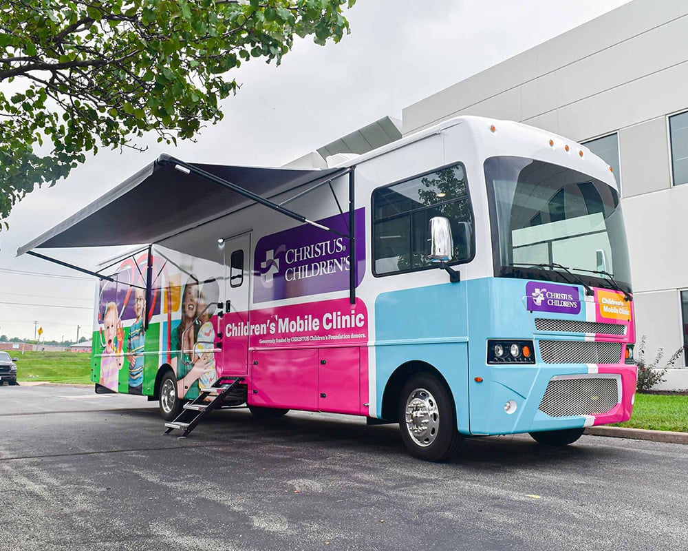 Christus Mobile Medical Coach Interior