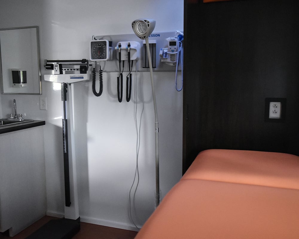 Touchette Mobile Medical Coach Interior