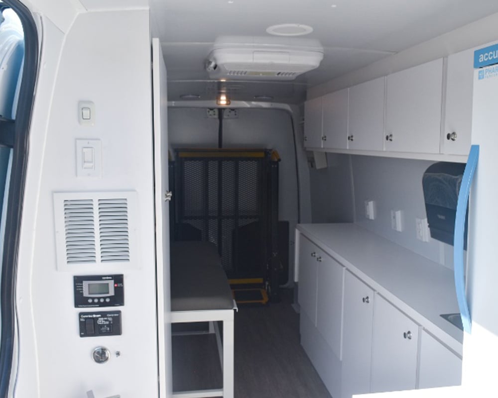 DisplayCraft Mobile Medical Van Interior2-1