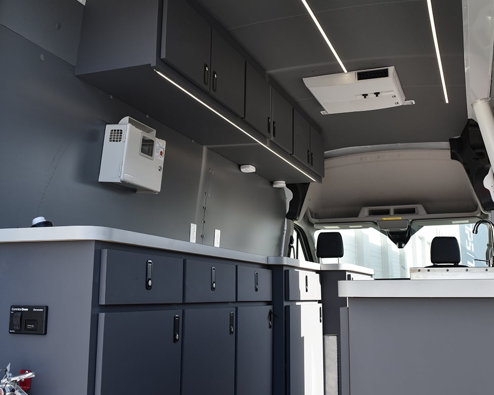 Places for People Wellness Van Interior