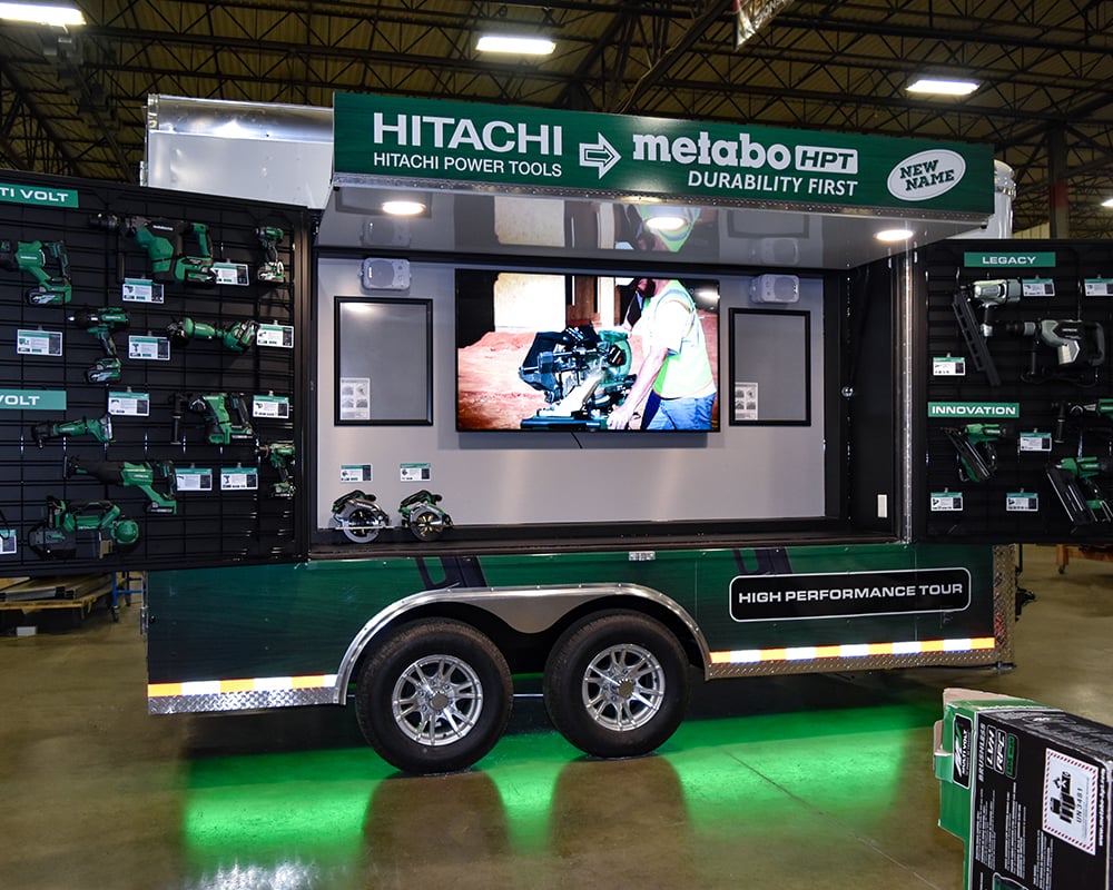 Hitachi Trailer Exterior