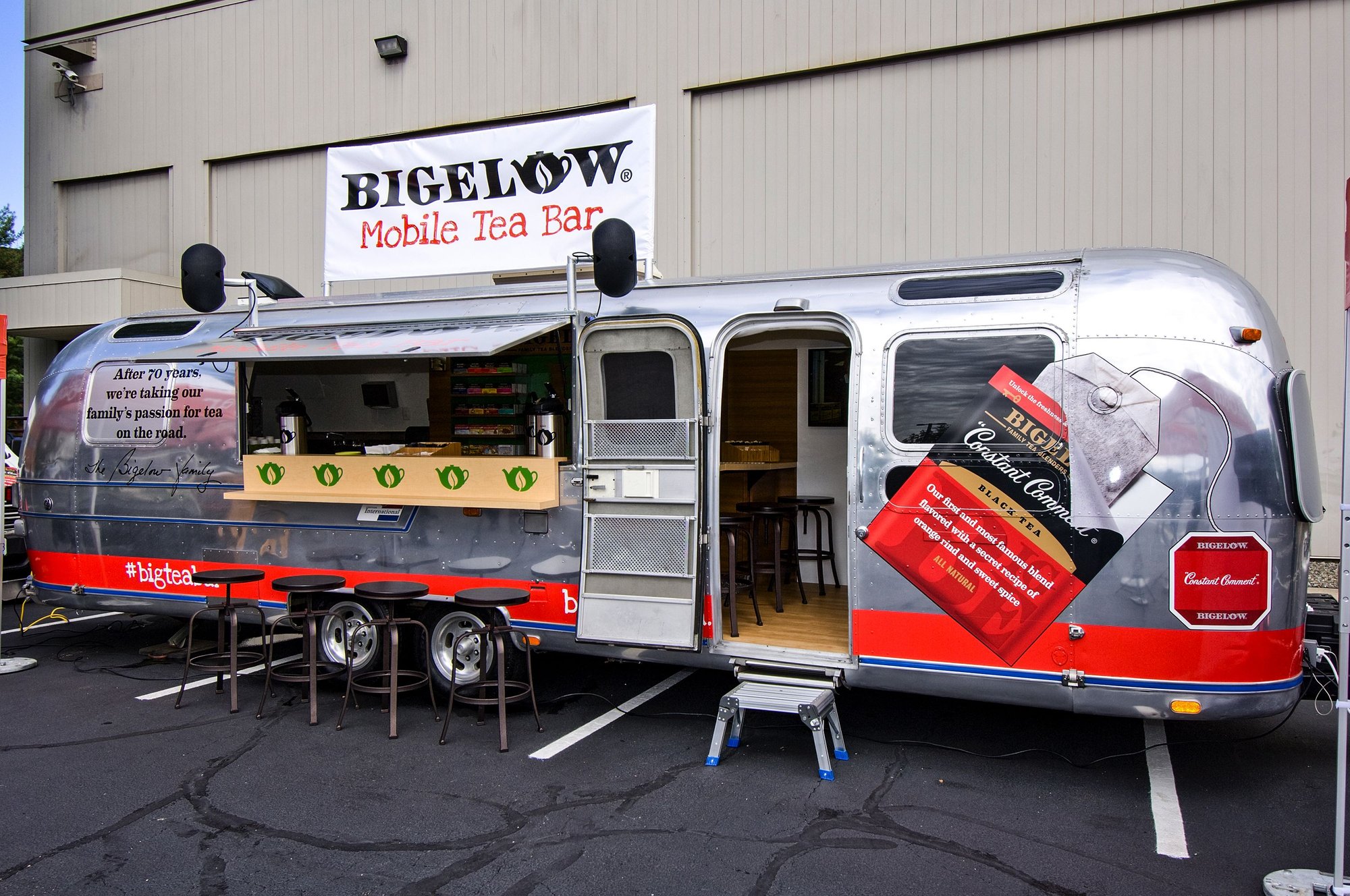 Bigelow Airstream sampling kitchen