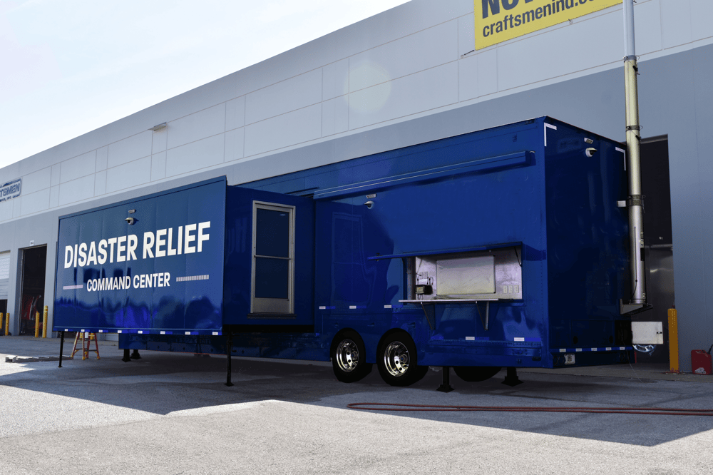 Hy-Vee Command Center blue clean