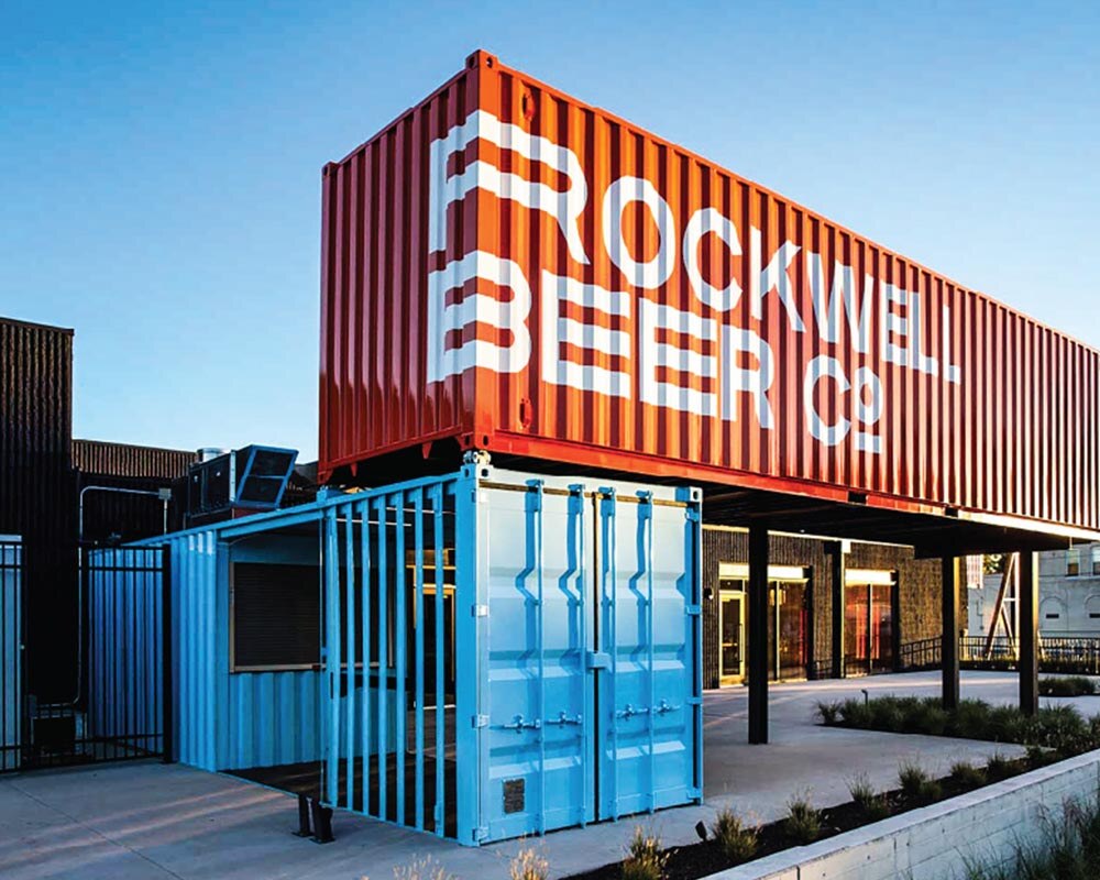 Indoor Outdoor Graphics - Exterior Graphics & Signs - Rockwell Brewery - Exterior Graphics