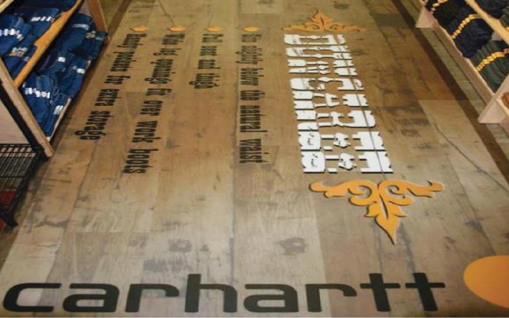 Indoor Outdoor Graphics - Floor Graphics - carhartt-1