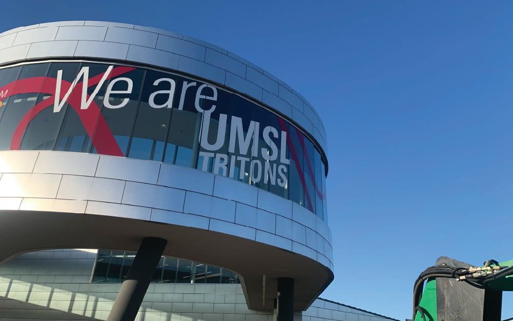 Indoor Outdoor Graphics - Window Graphics - UMSL_1