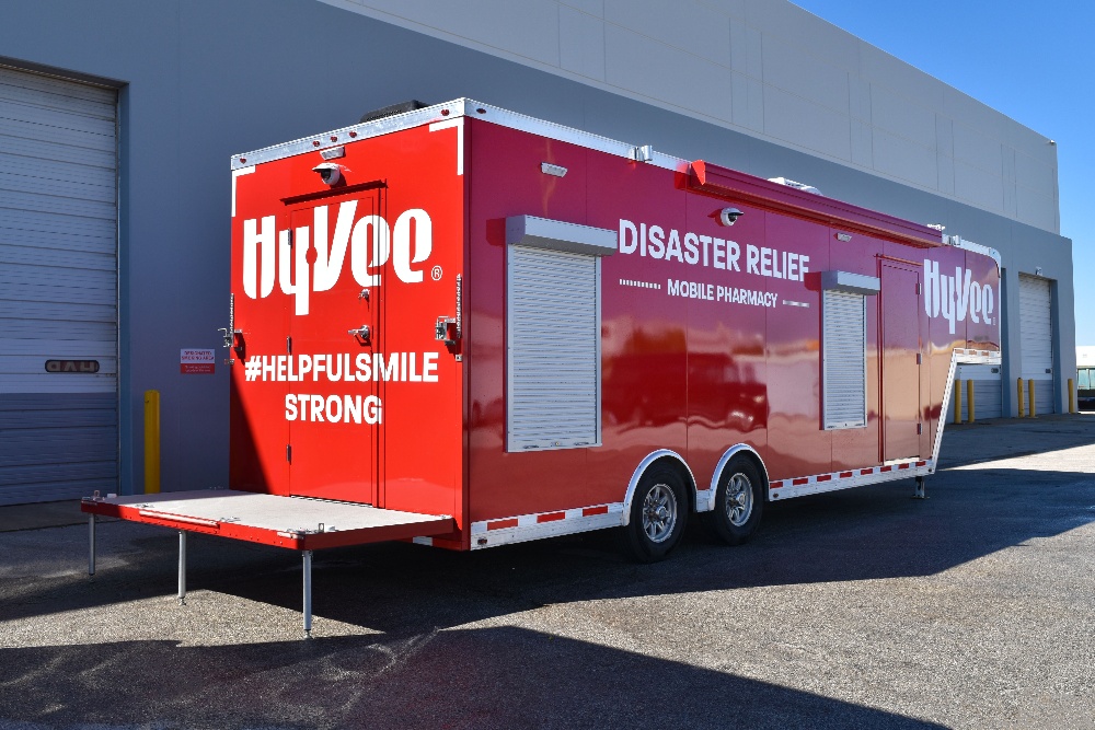 disaster relief pharmacy trailer