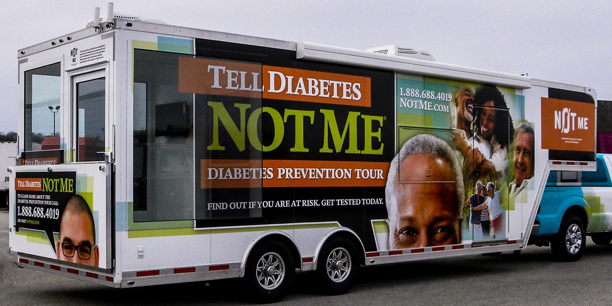 Diabetes mobile diagnostics and screenings