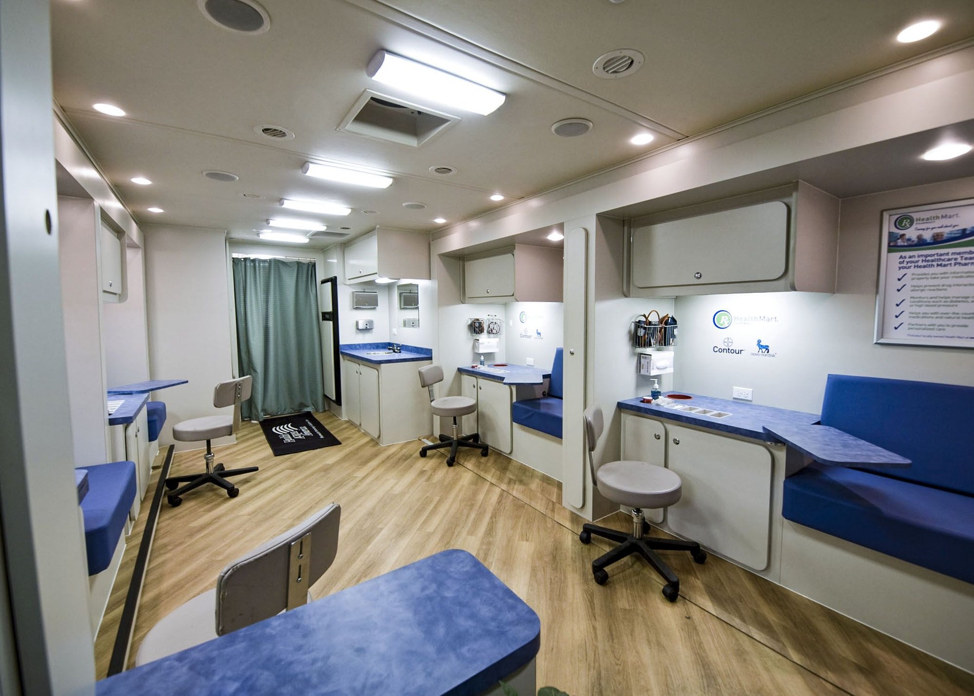 Health Across America Interior mobile diagnostics and screenings