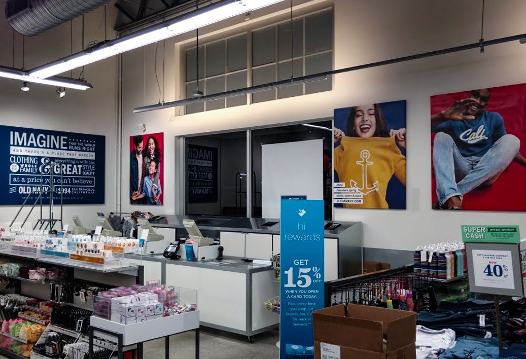 Old Navy POP Graphics