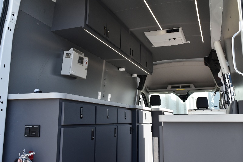 Wellness Van Mobile Medical Van Interior