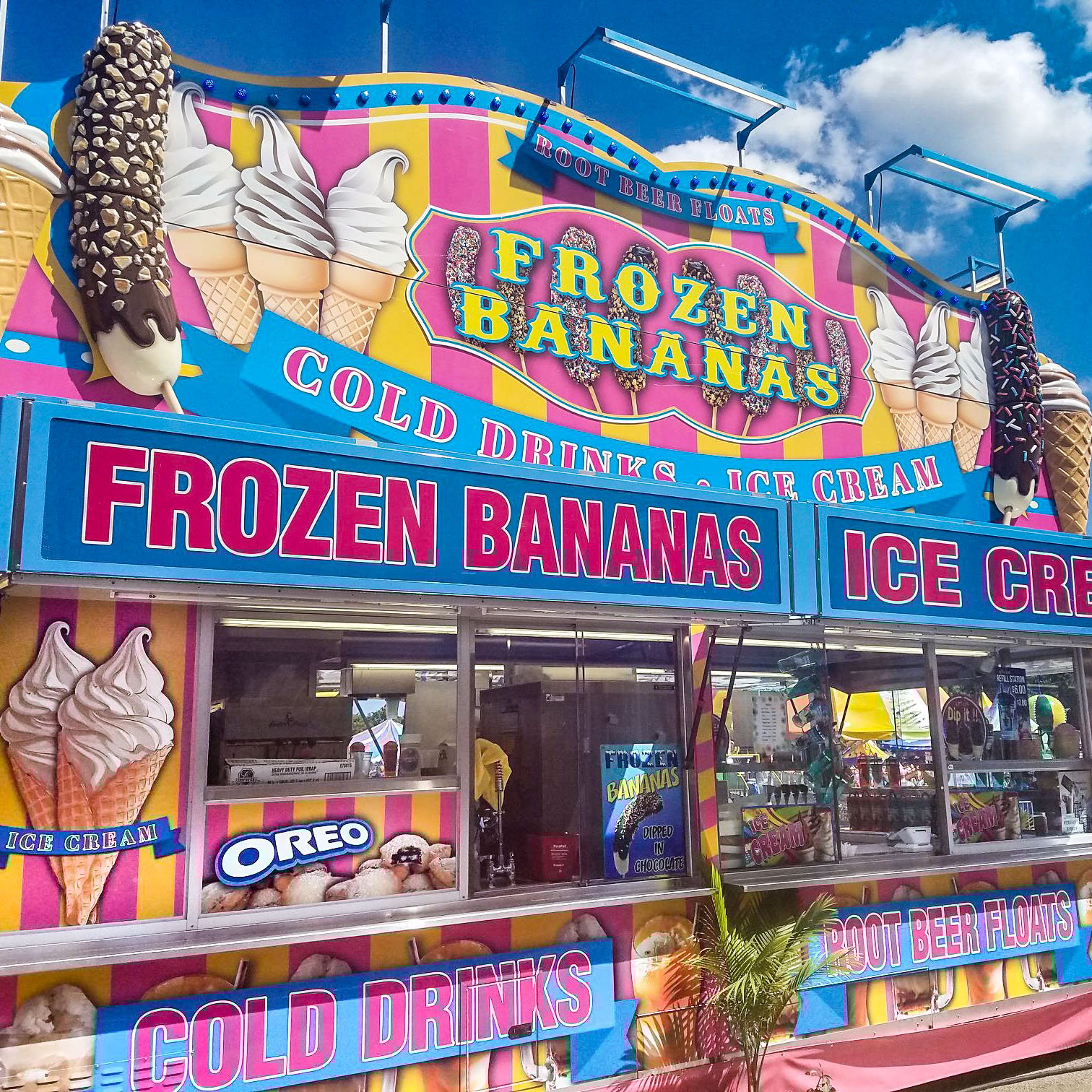 Frozen Bananas Concession Trailer