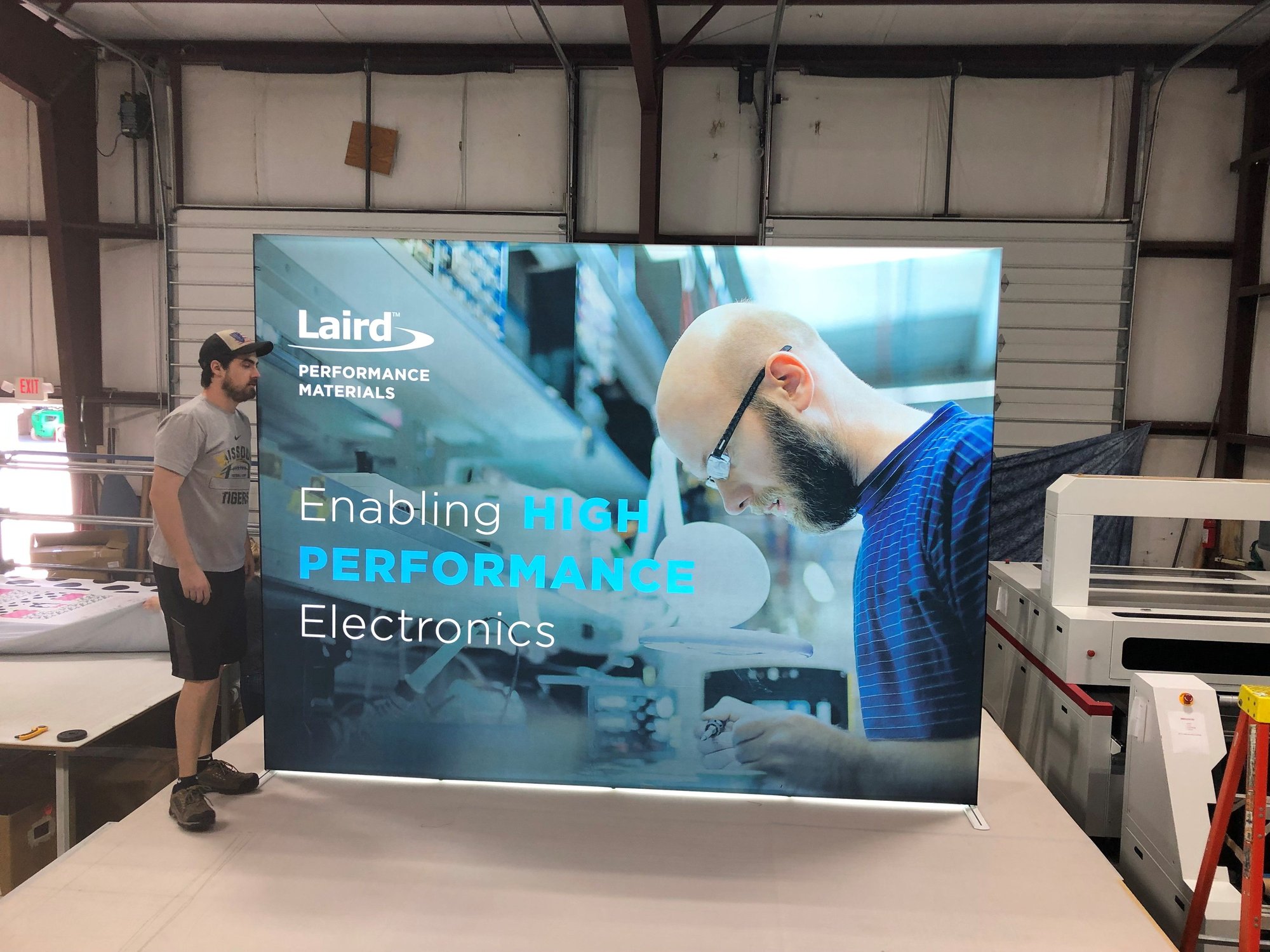Backlit POPUP SEG 4x3