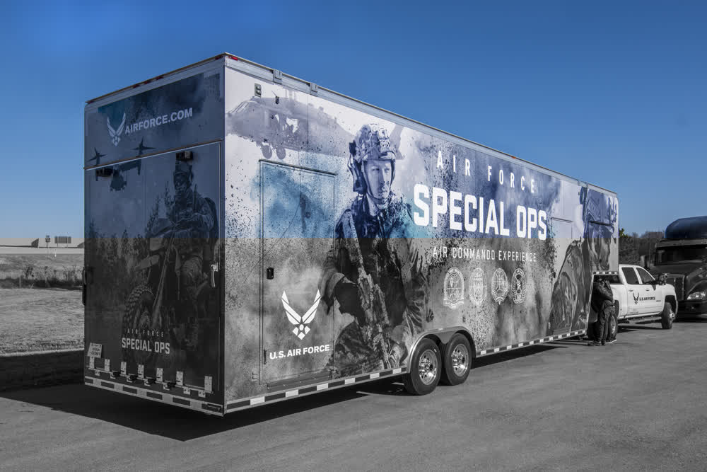 airforce special ops enclosed trailers