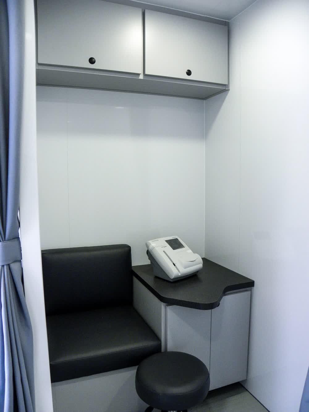 diabetes mobile medical trailer