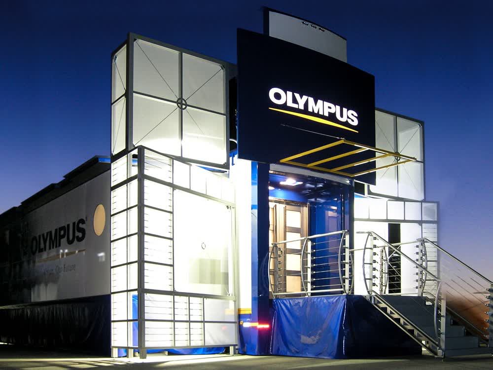 olympus onsite mobile showroom trailer truck