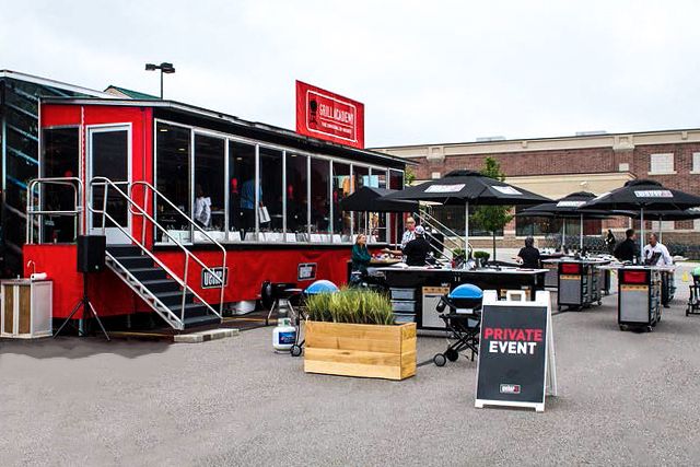 weber grills double expandable trailer