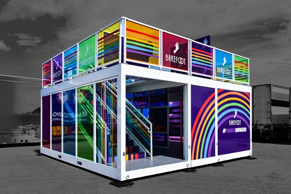barefoot wine small experiential event elements
