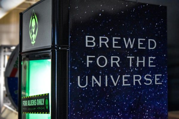 bud light brewed for the univerise experiential event elements