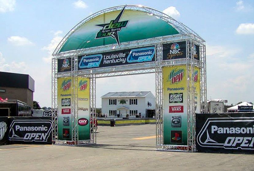 dew action sports tour experiential event elements