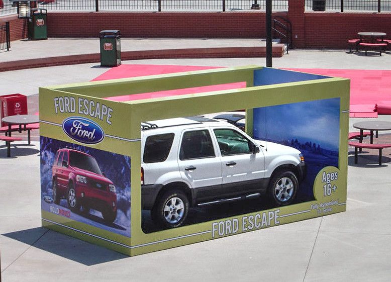 ford escape experiential event elements