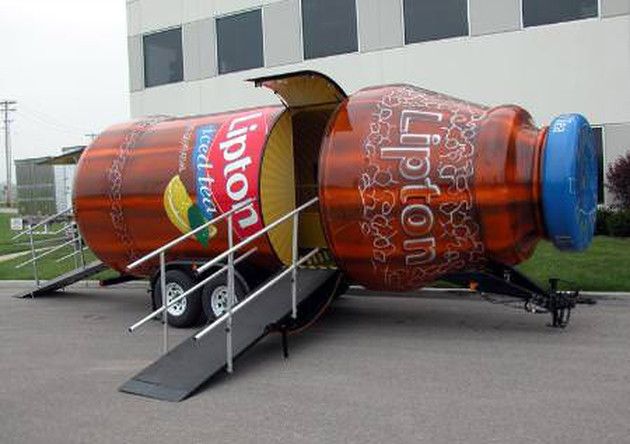 lipton iced tea experiential event elements