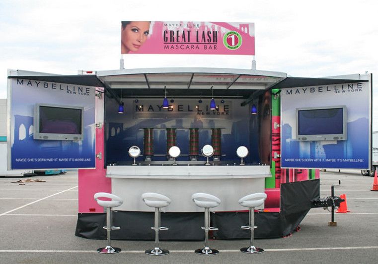maybelline new york great lash mascara bar experiential event elements