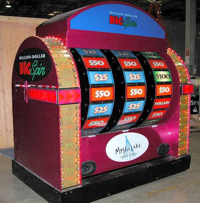million dollar big spin experiential event elements