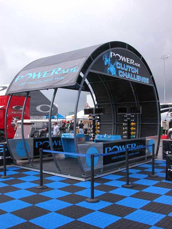 powerade clutch challenge event elements
