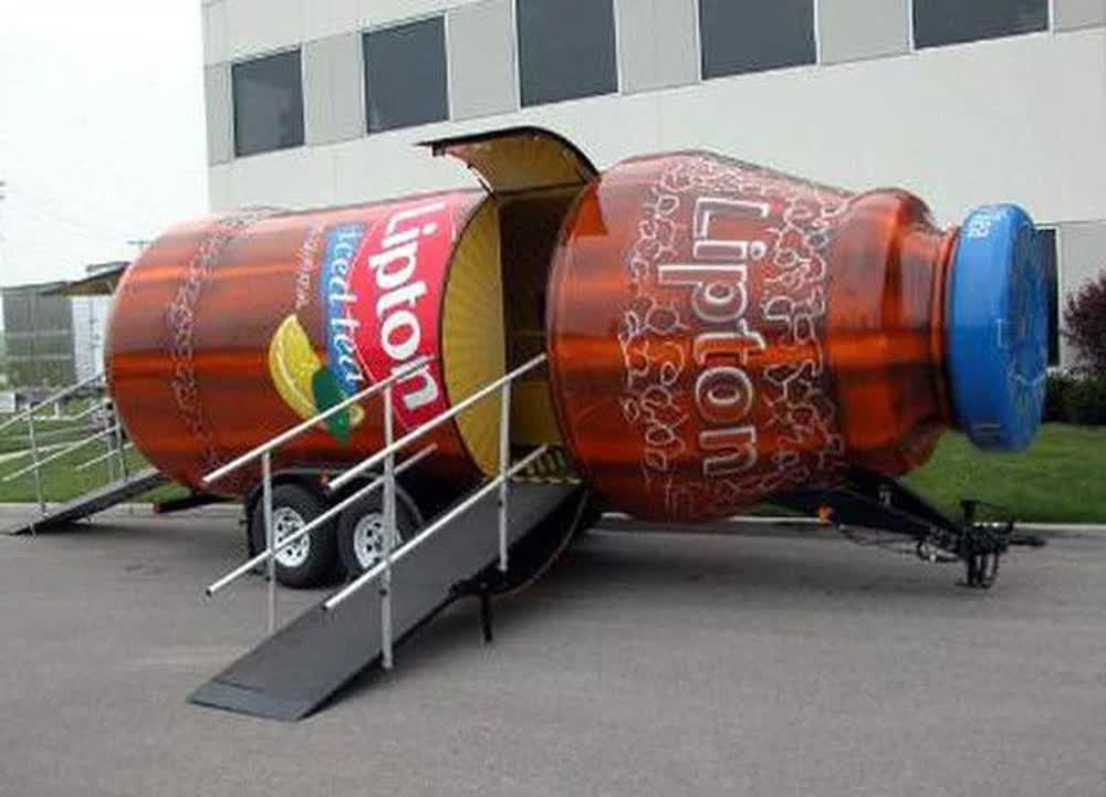 lipton-iced-tea-event-promotional-vehicles-trailers