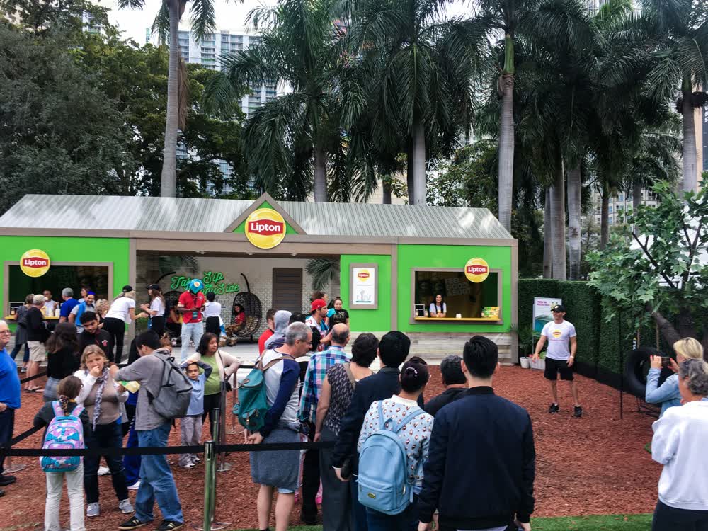 lipton sampling kitchen