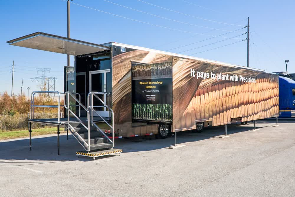 precisions planting technologies experiential training vehicles