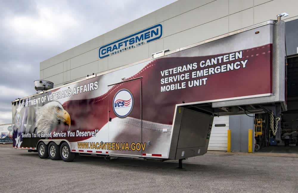 veterans canteen concession trailer