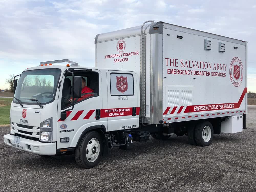 the salvation army custom food truck builders
